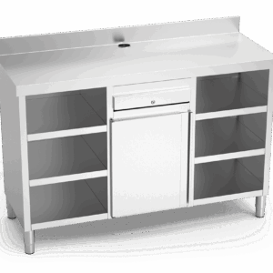 Mueble cafetero inox doble fricosmos